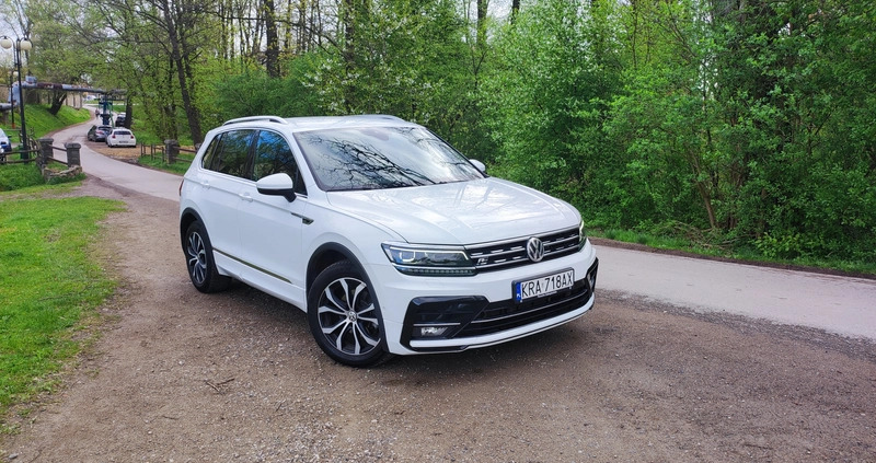 Volkswagen Tiguan cena 108900 przebieg: 180000, rok produkcji 2019 z Kraków małe 379